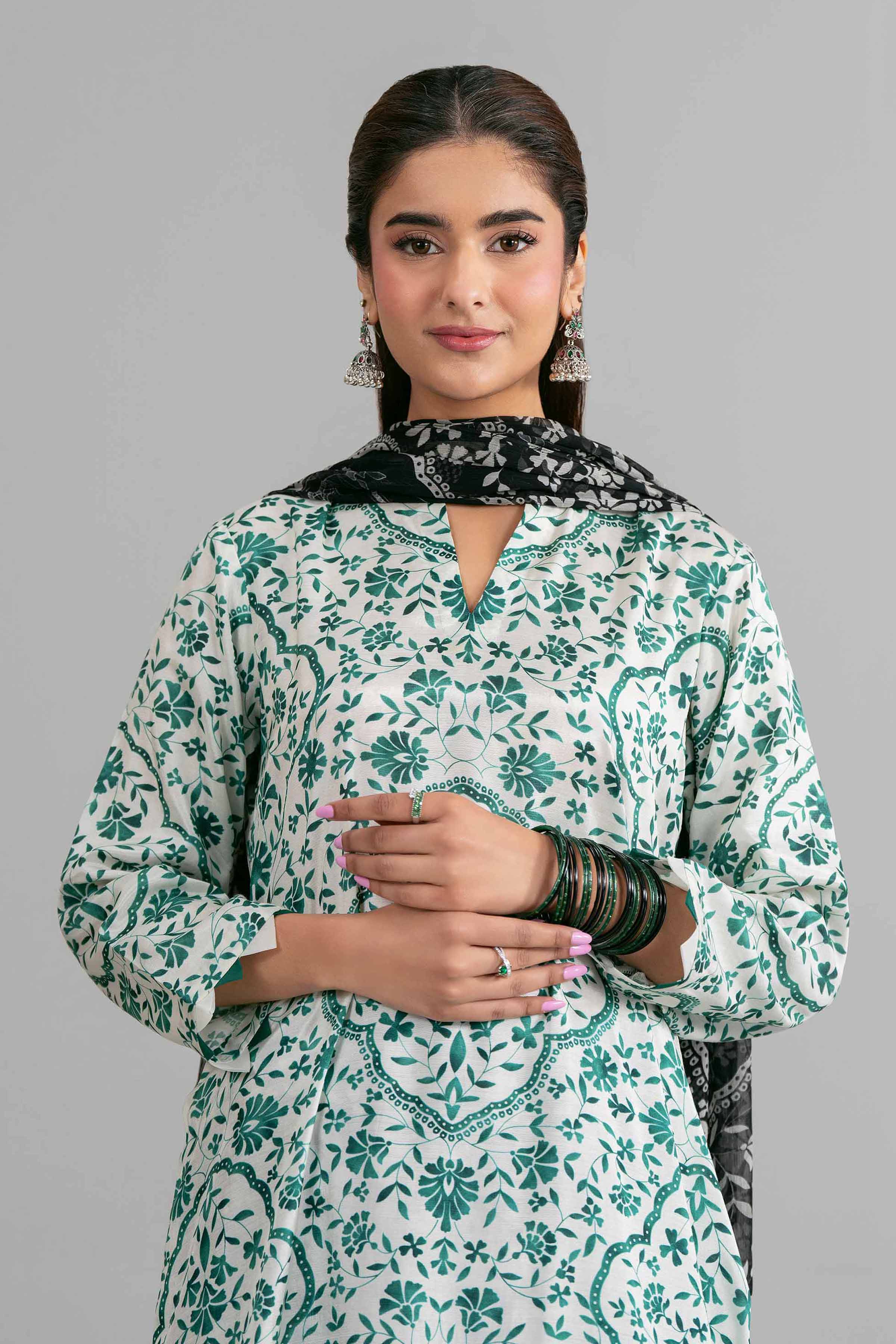 3 Piece - Printed Loose Fabric - 42619938
