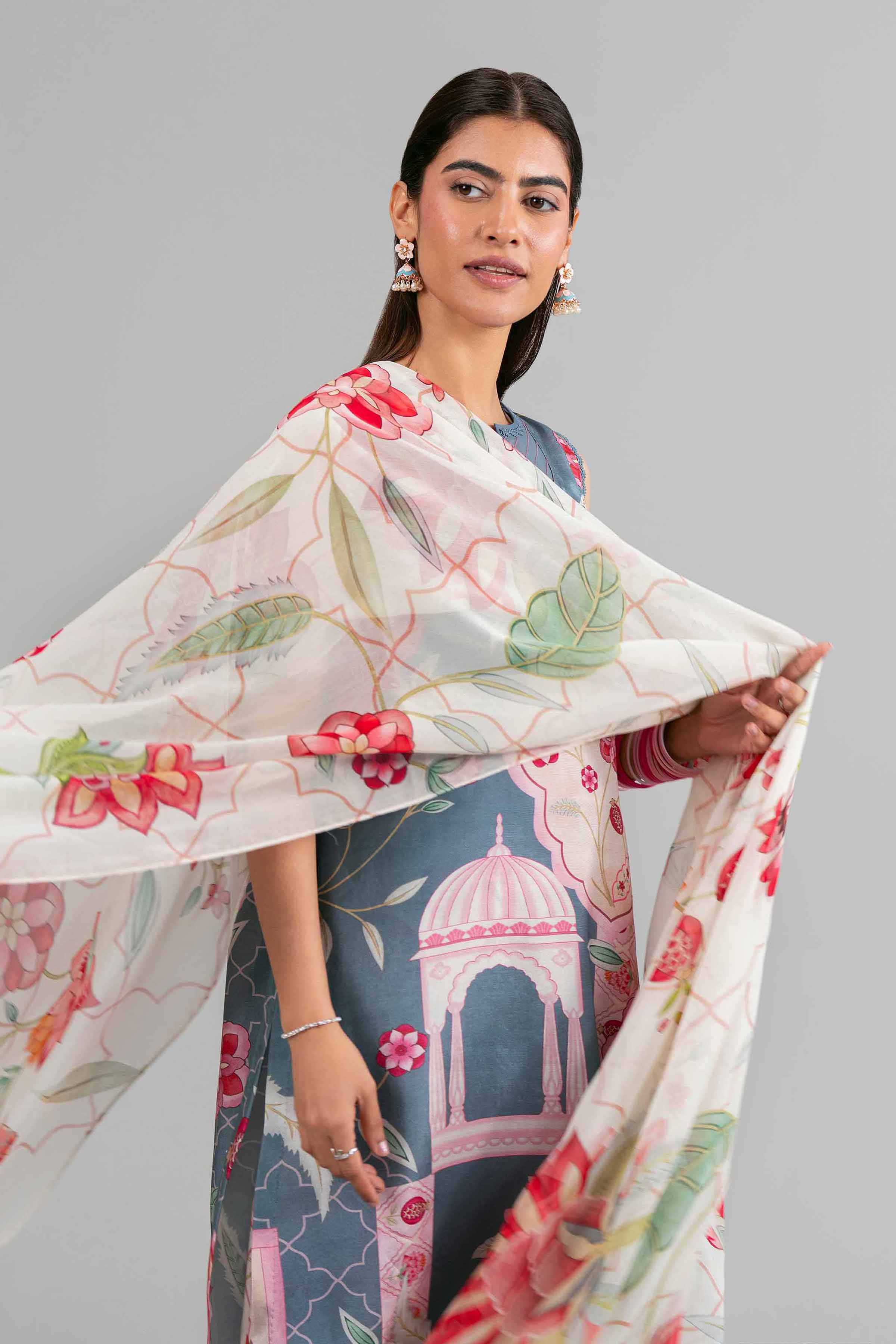 3 Piece - Printed Loose Fabric - 42619939