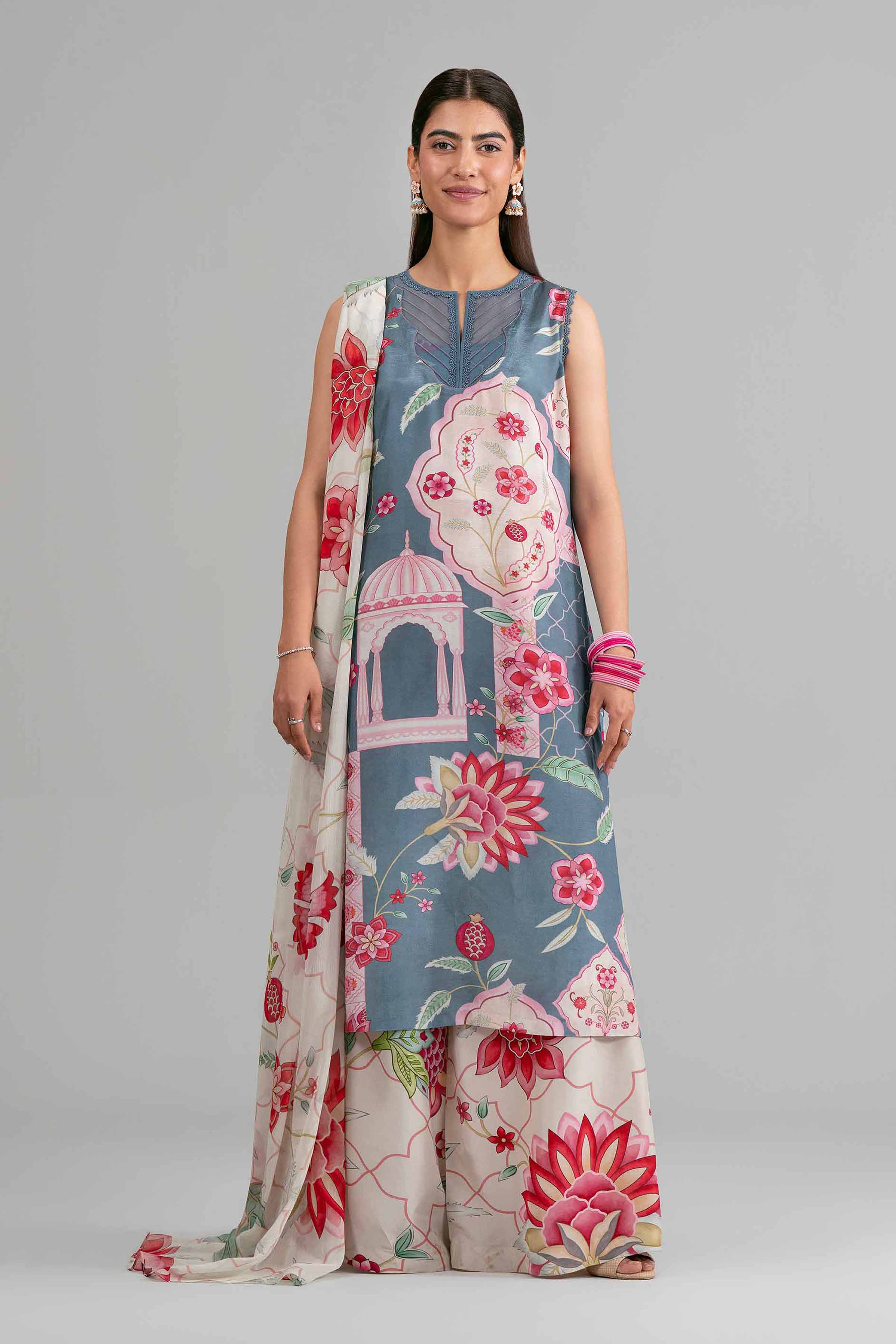 3 Piece - Printed Loose Fabric - 42619939