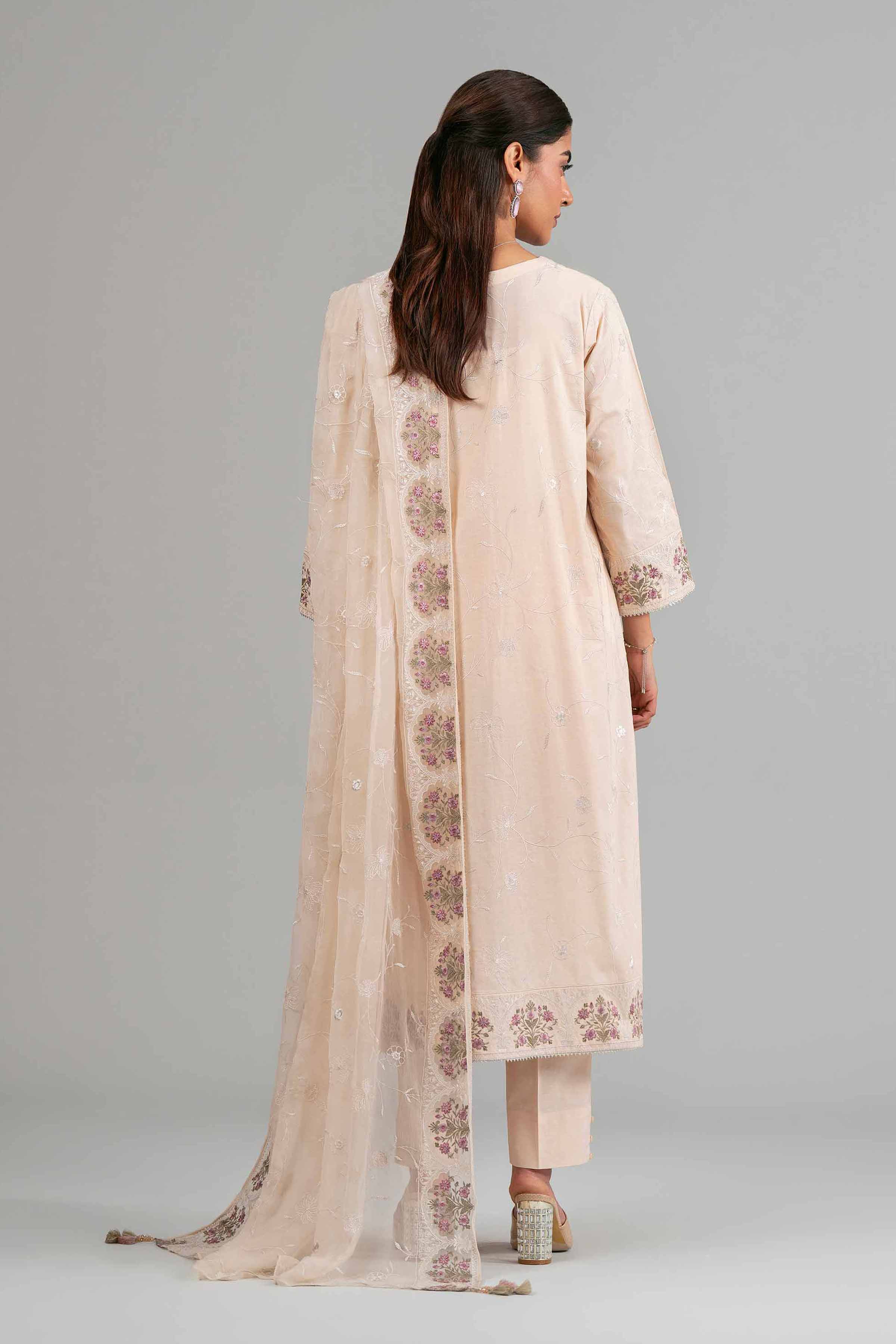 3 Piece - Embroidered Suit - 42619940