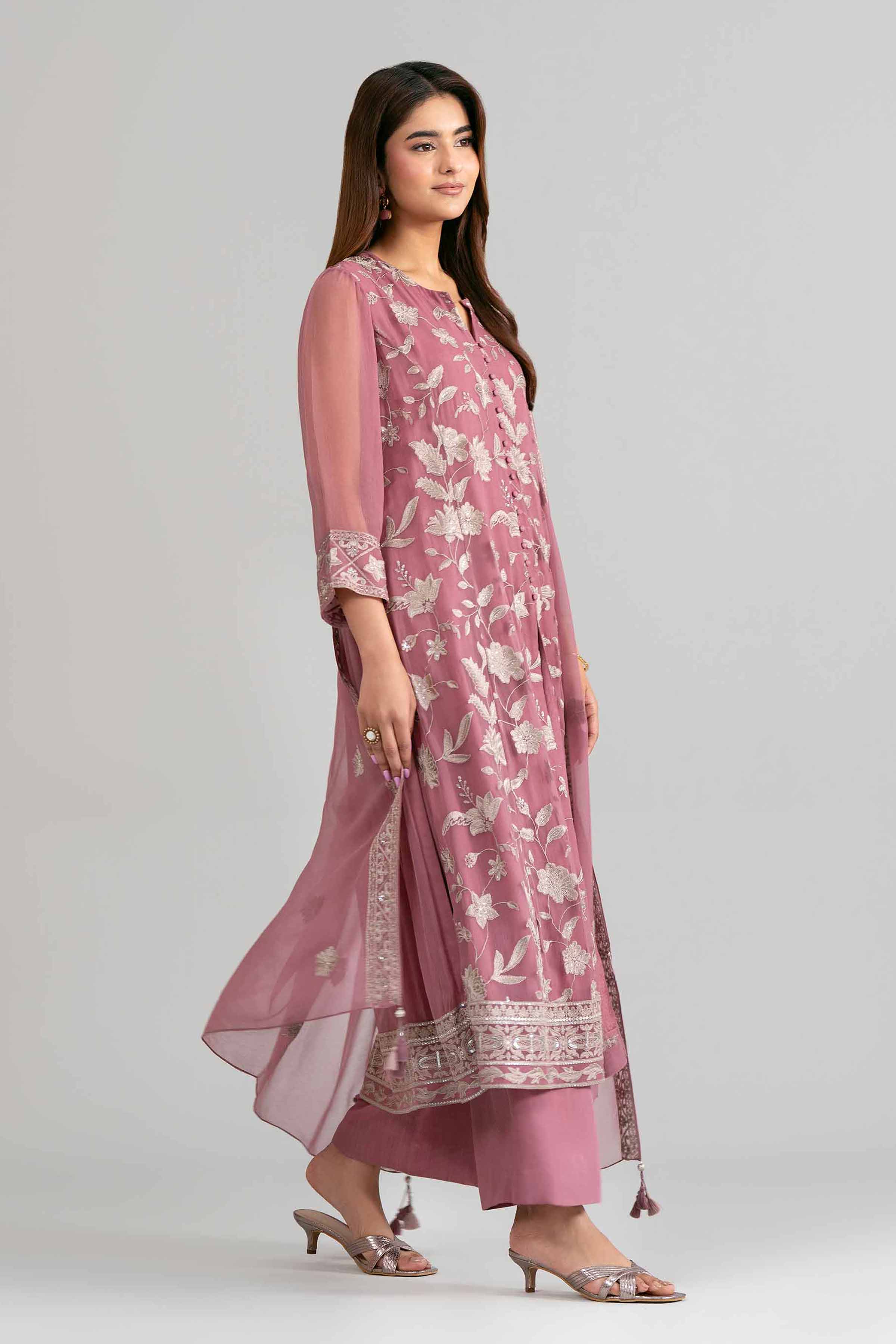 3 Piece - Embroidered Suit - 42619942