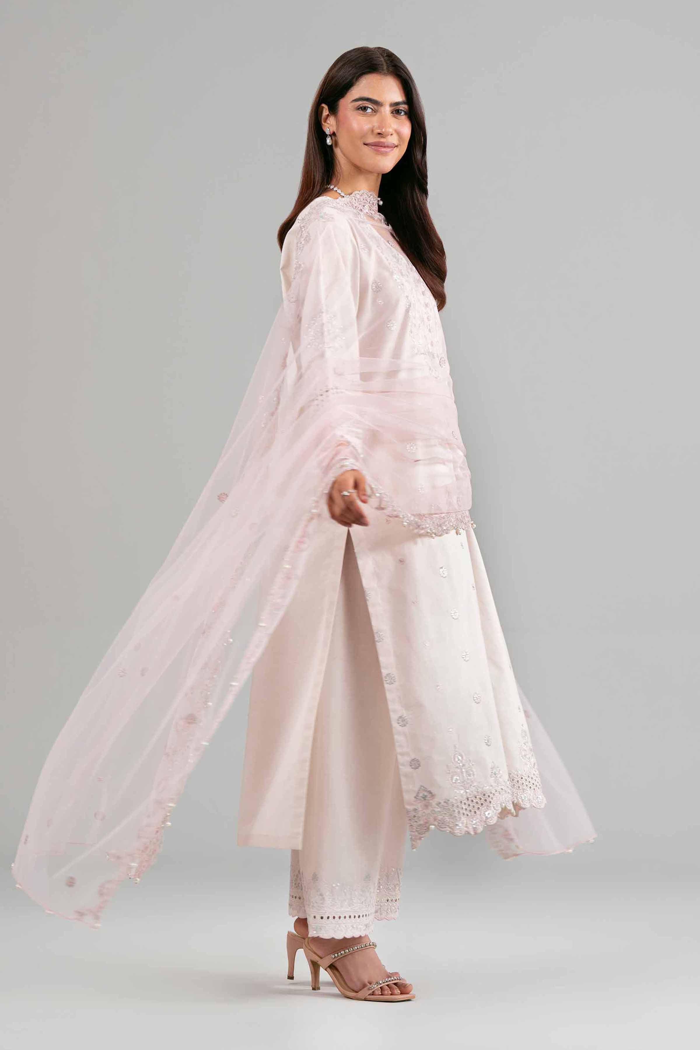 3 Piece - Embroidered Suit - 42619951
