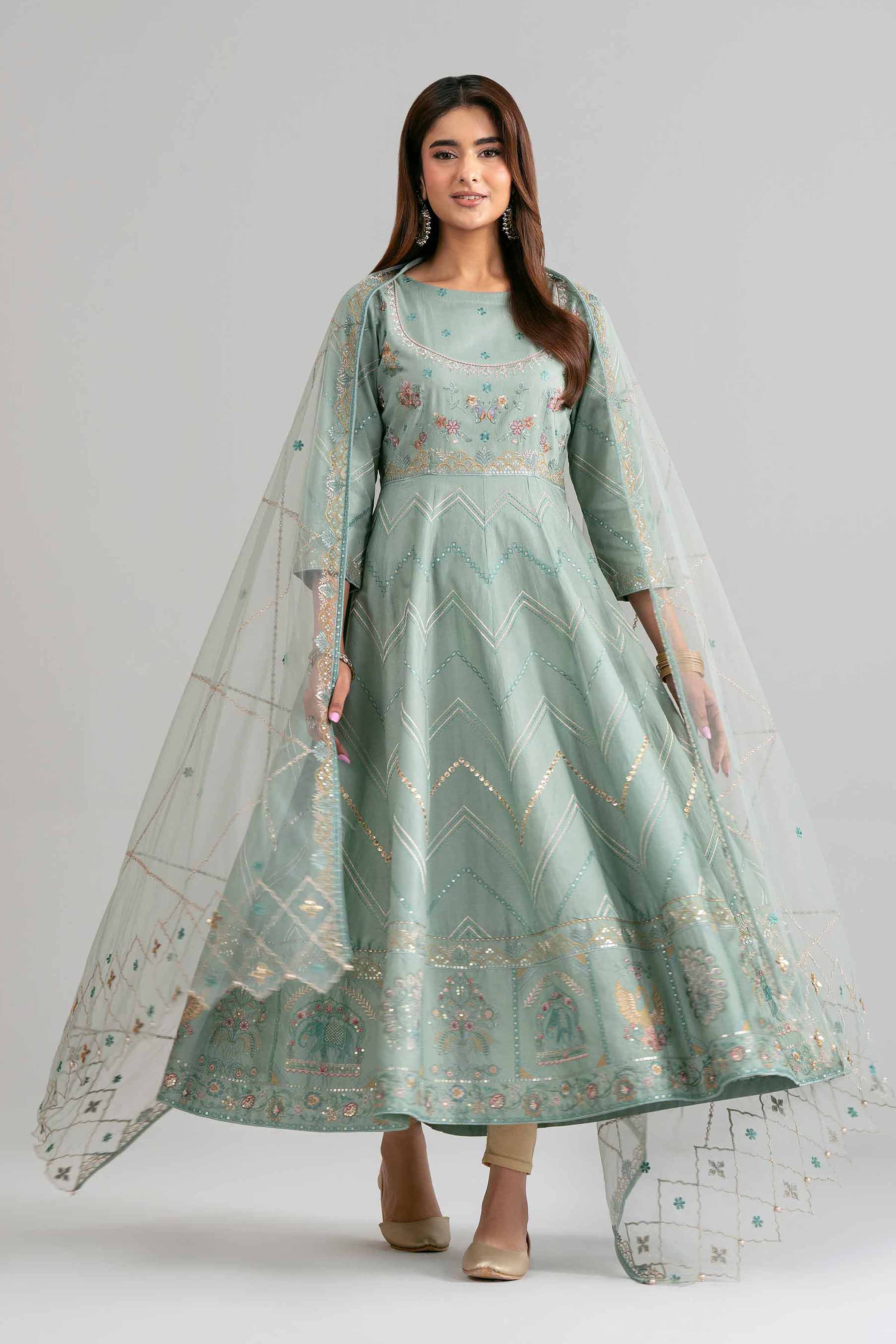2 Piece - Embroidered Suit - 42619954