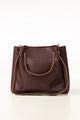Maroon Bucket Bag