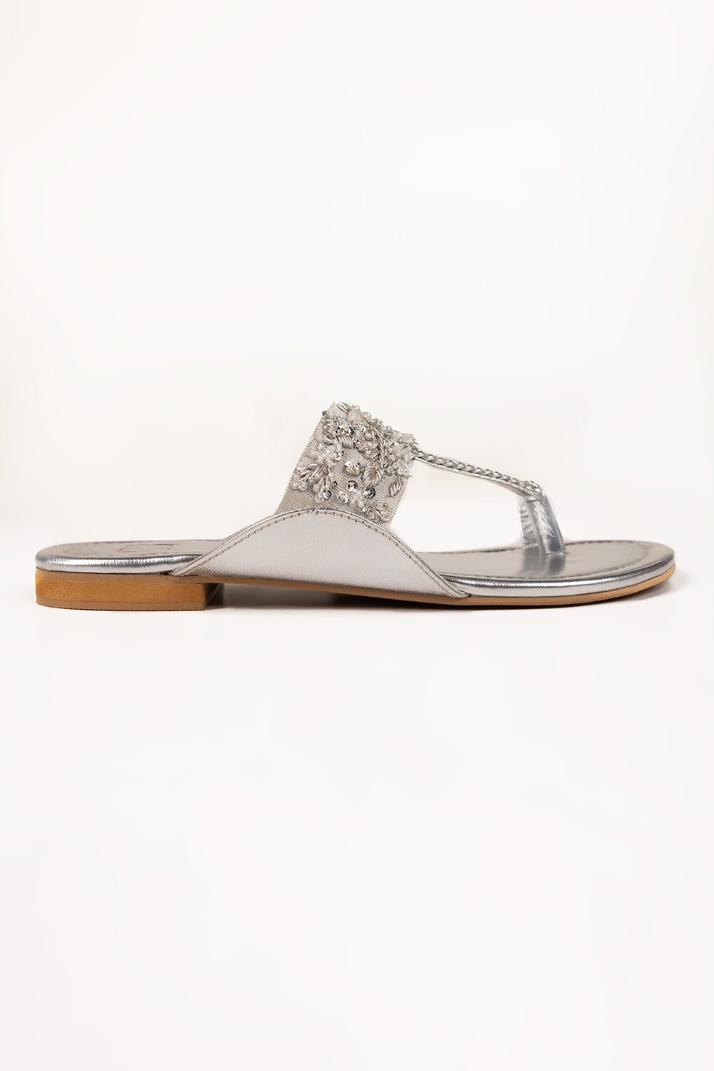 Women Silver Kolhapuri