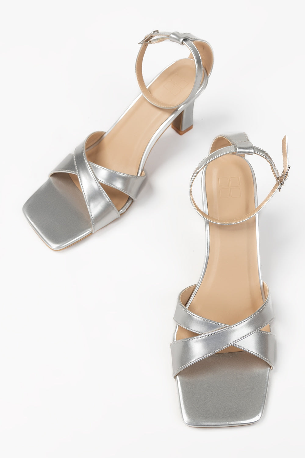 Women Silver Heels