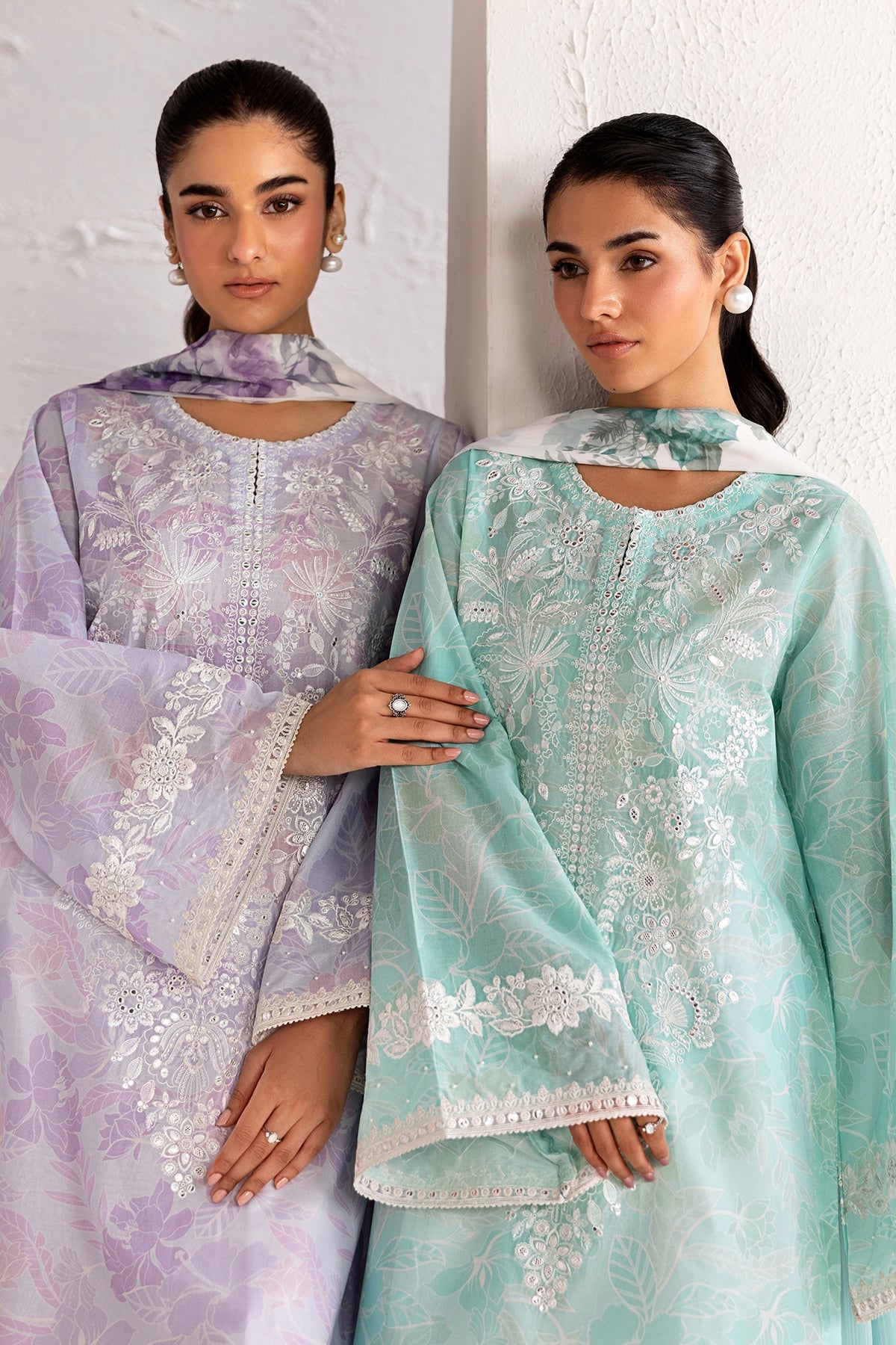 EMBROIDERED LAWN SF-4451