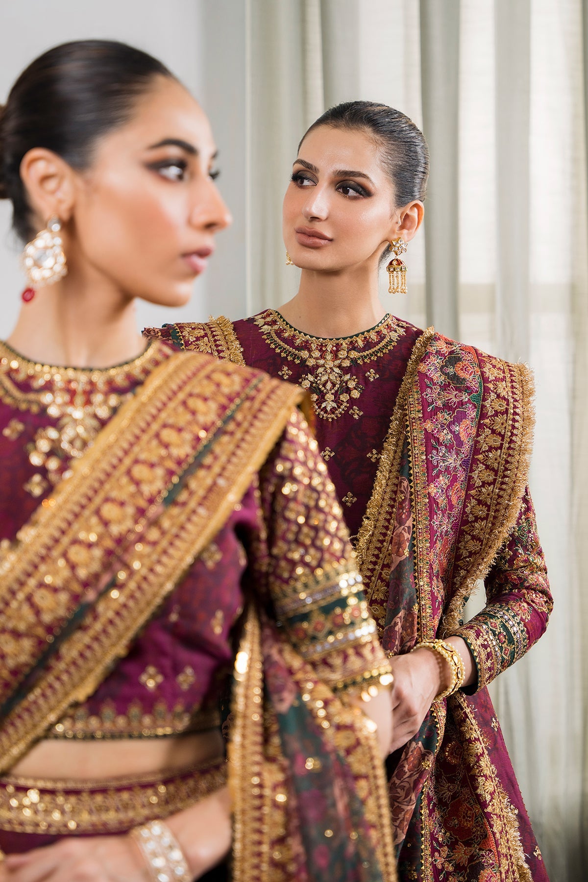 EMBROIDERED CHIFFON CH12-03 UNSTITCHED