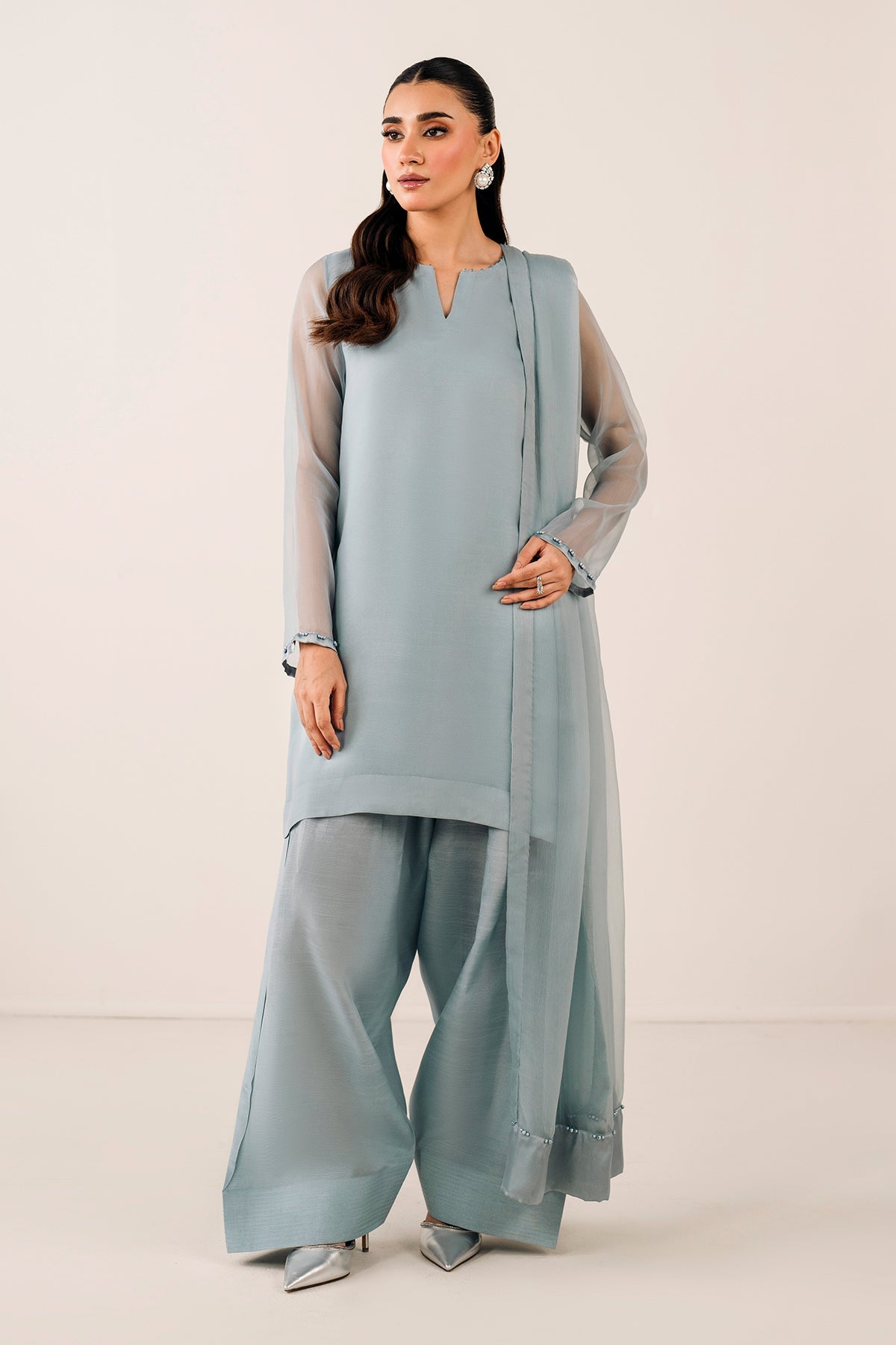 PLAIN CHIFFON DUPATTA 62