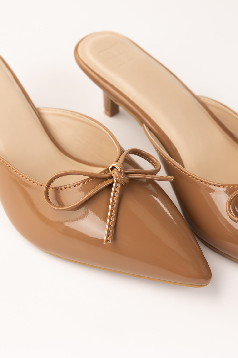 Dark Beige Mules