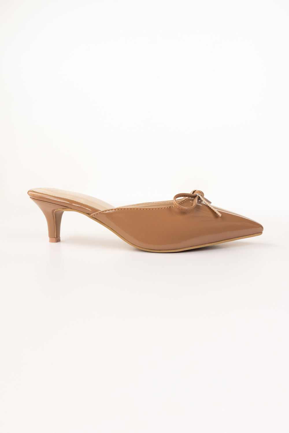 Dark Beige Mules