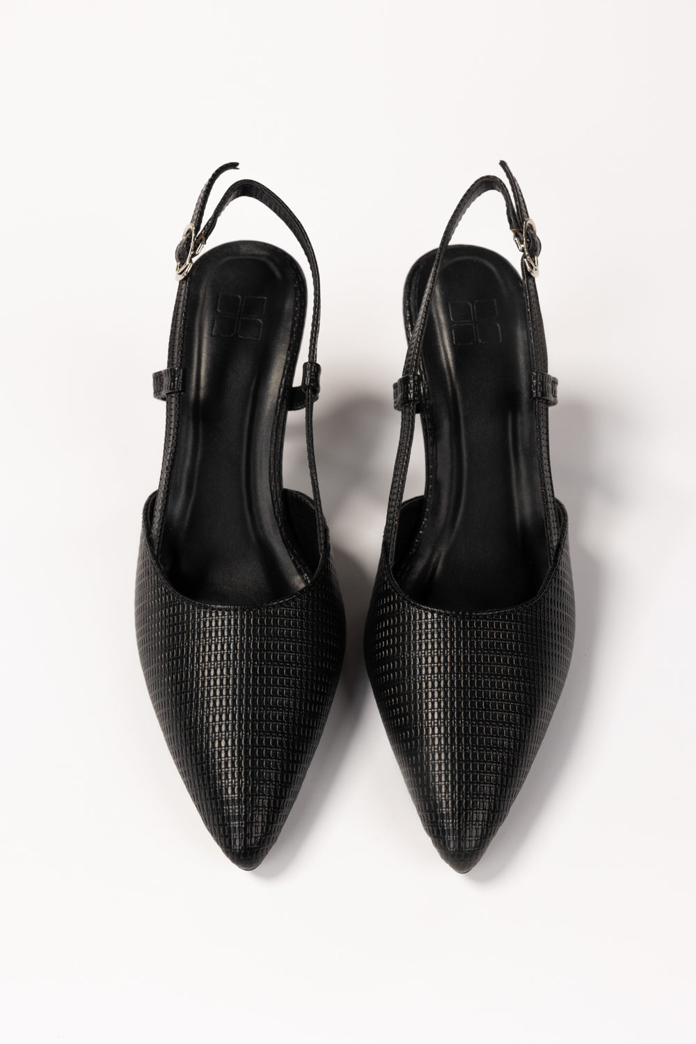 Black Sling Back