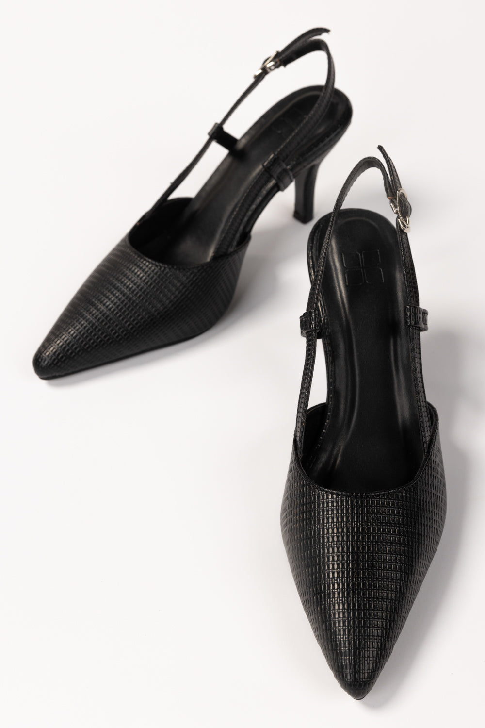 Black Sling Back