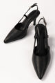 Black Sling Back
