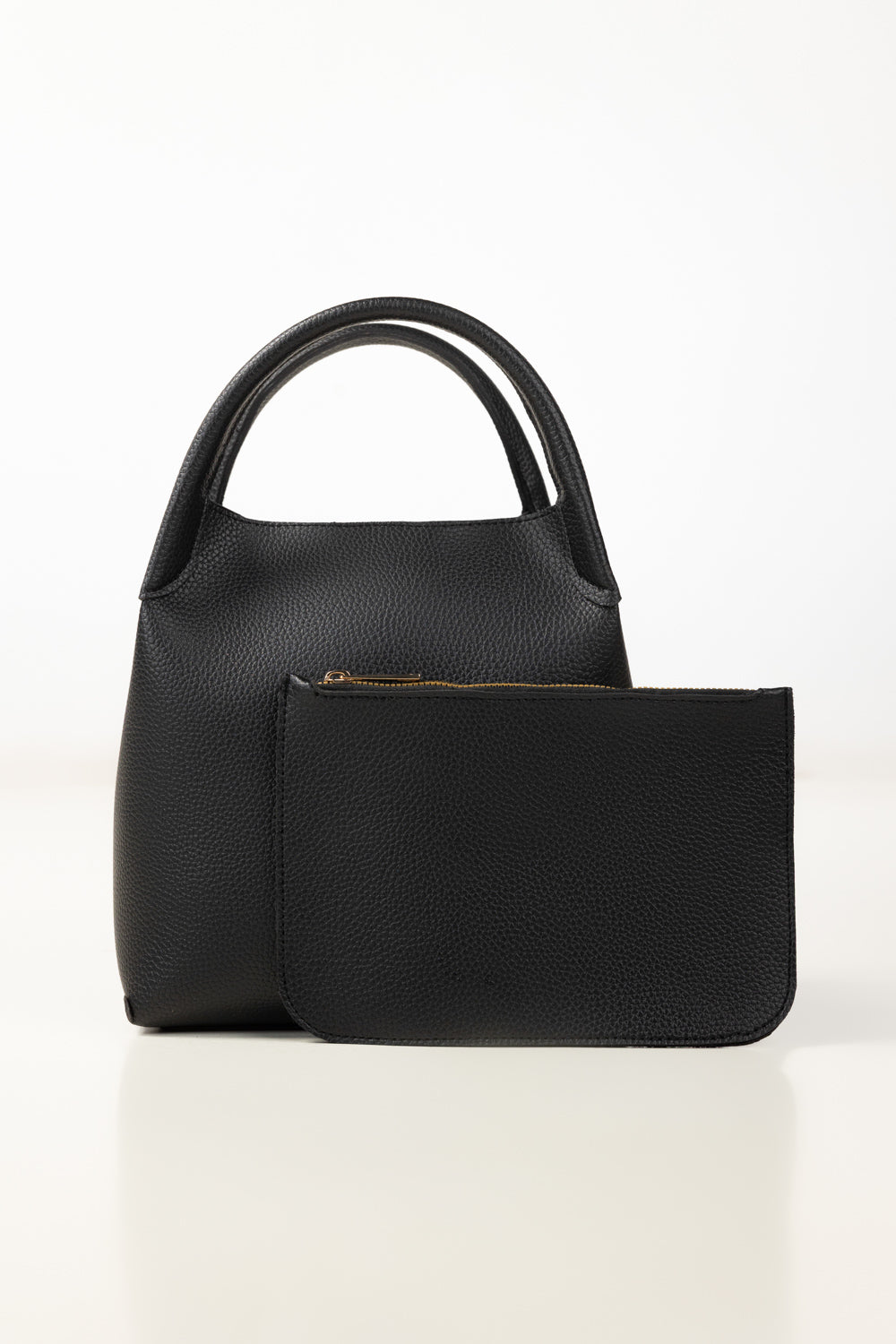 Black Bucket Bag