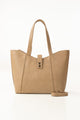 Beige Tote Bag