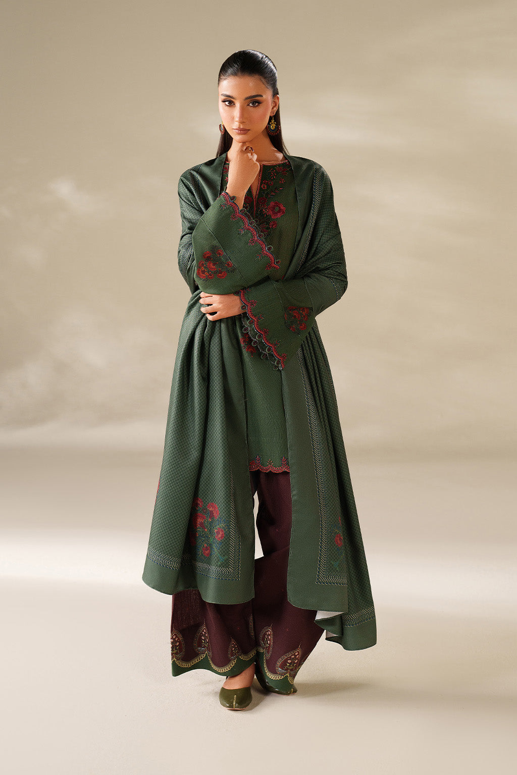 UE-561 Printed Khaddar