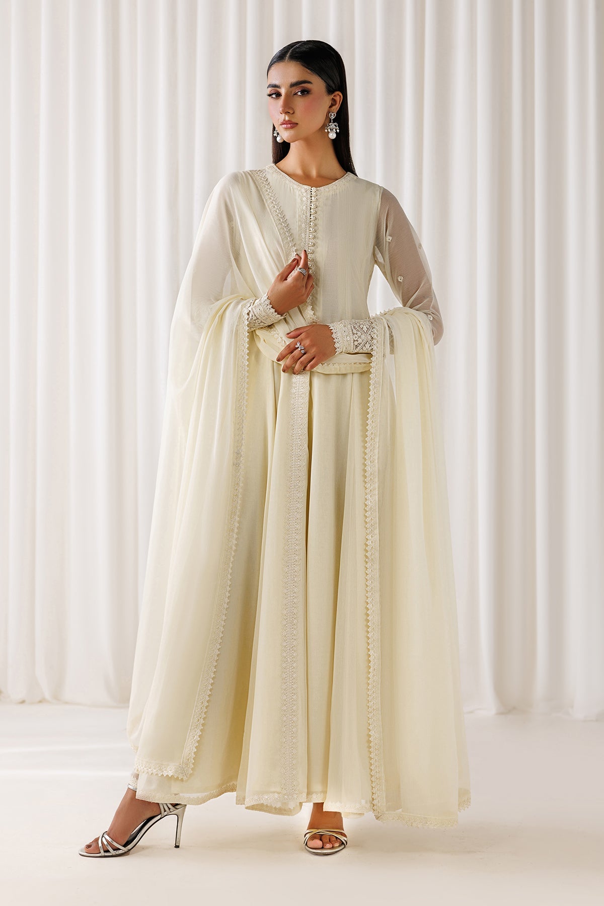 PLAIN CHIFFON DUPATTA-99