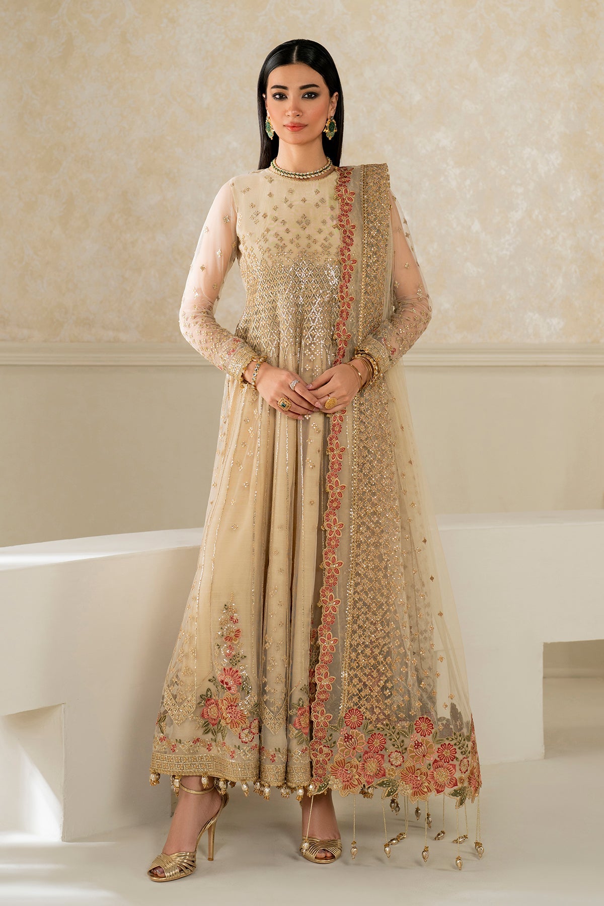 EMBROIDERED NET UF-4159