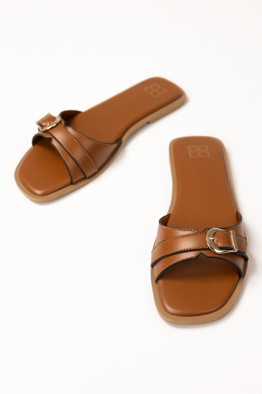 Tan Slippers