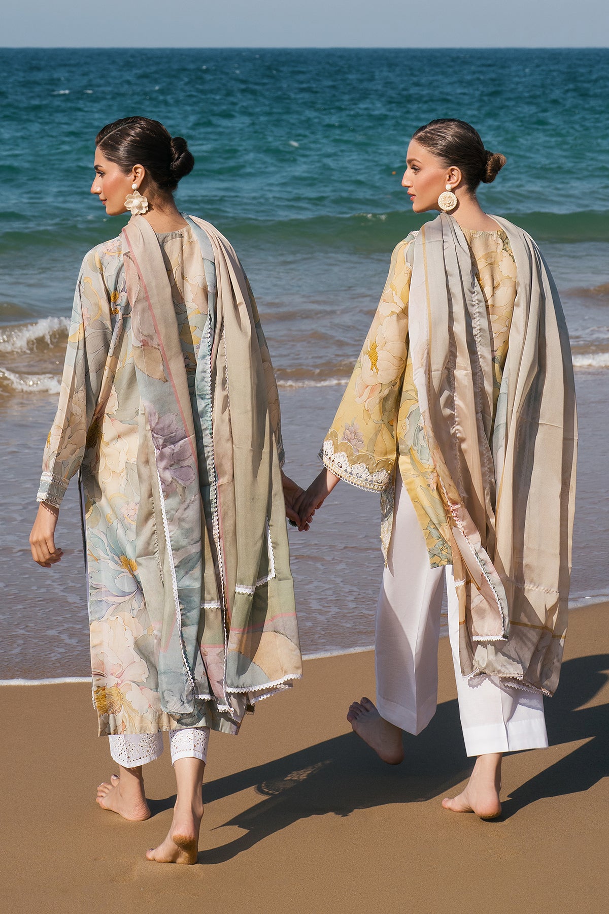 EMBROIDERED PRINTED LAWN SF-4121