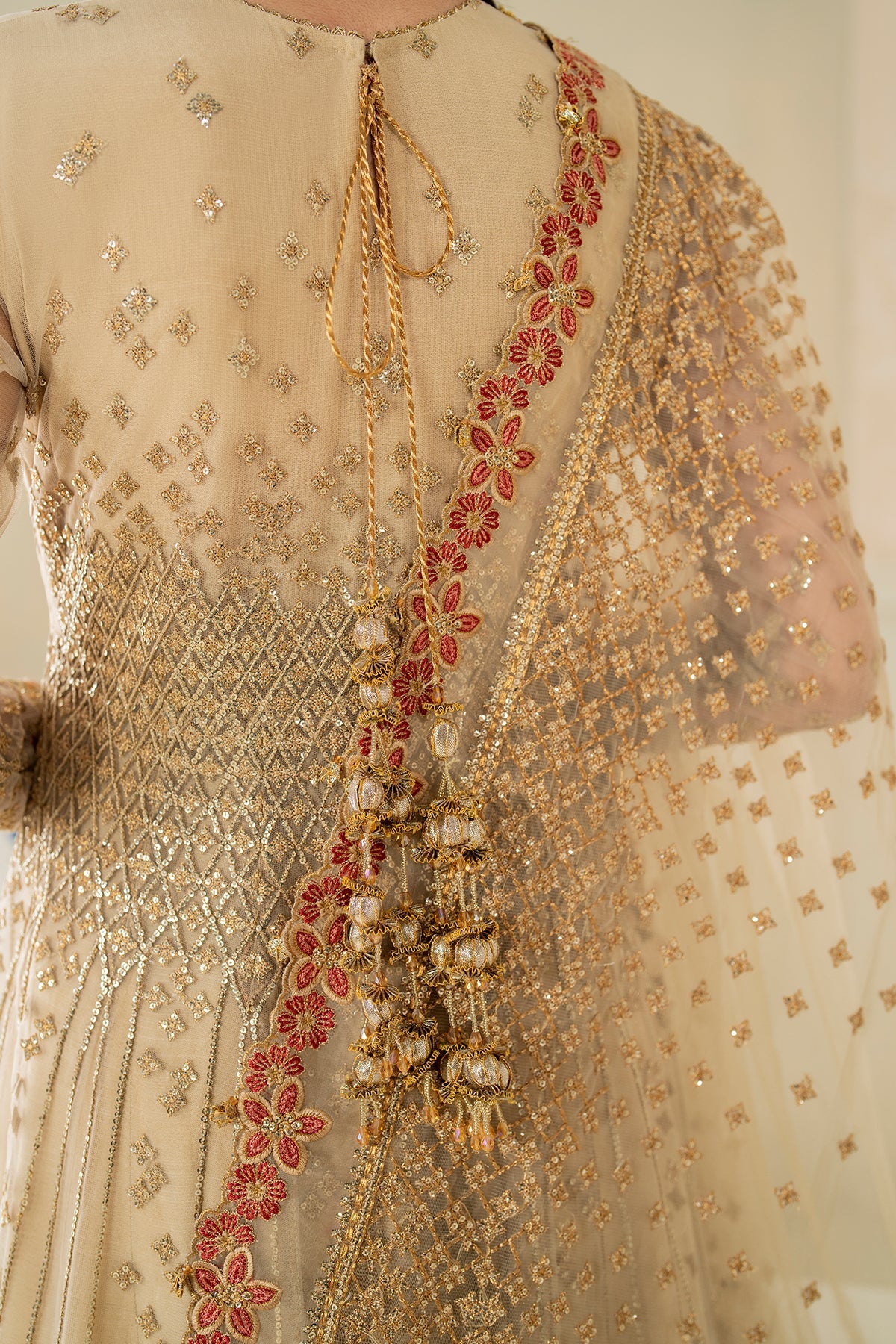 EMBROIDERED NET SF-4159
