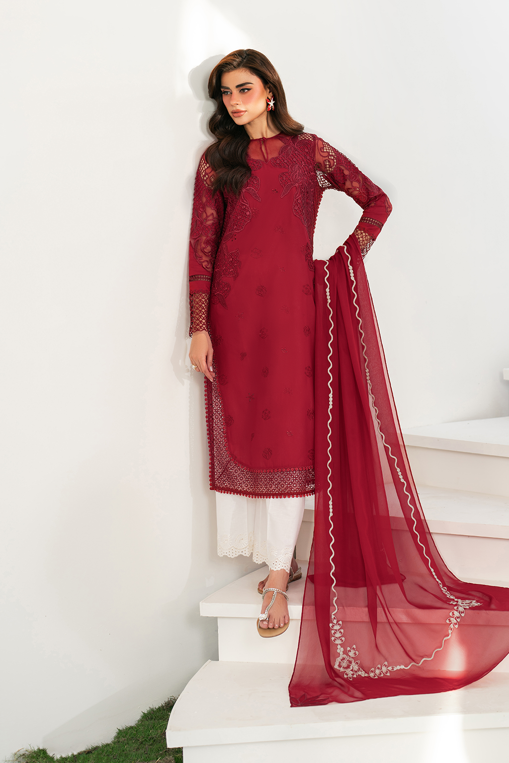 IFE-01 Embroidered Lawn