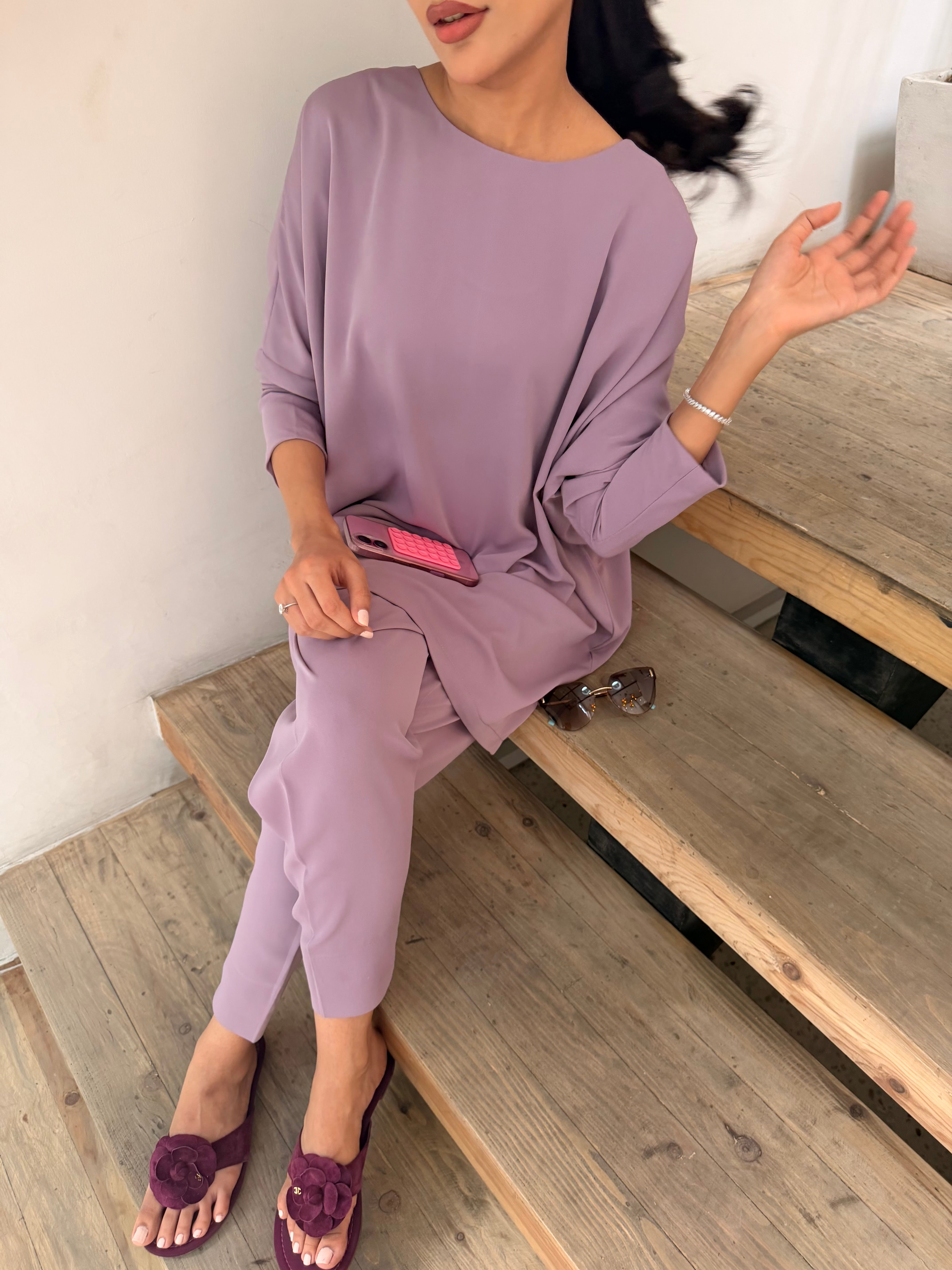 Lilac Laurie Set
