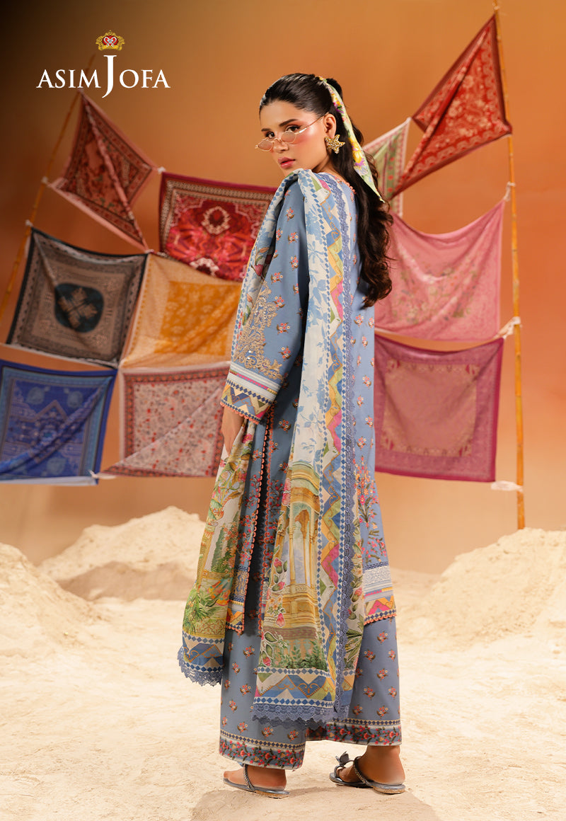 AJSO-478 Unstitched 1 Pc Dupatta