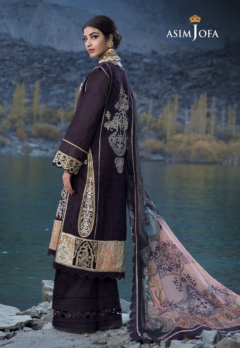 AJSL-22 EMBROIDERED 3 SELF JACQUARD PCS