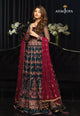 AJND-16 EMBROIDERED ORGANZA STITCHED 3 PCS