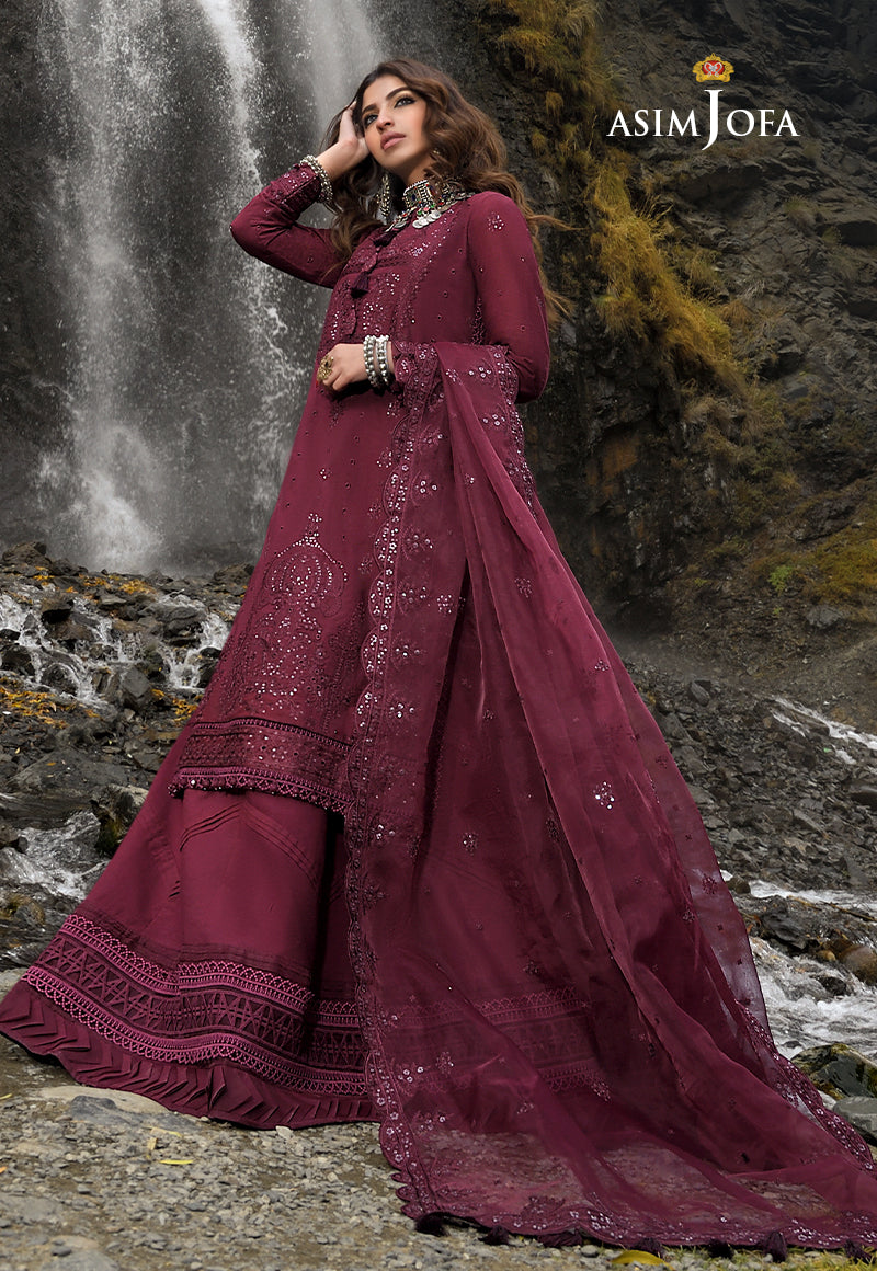 AJSL-19 EMBROIDERED LAWN 3 PCS