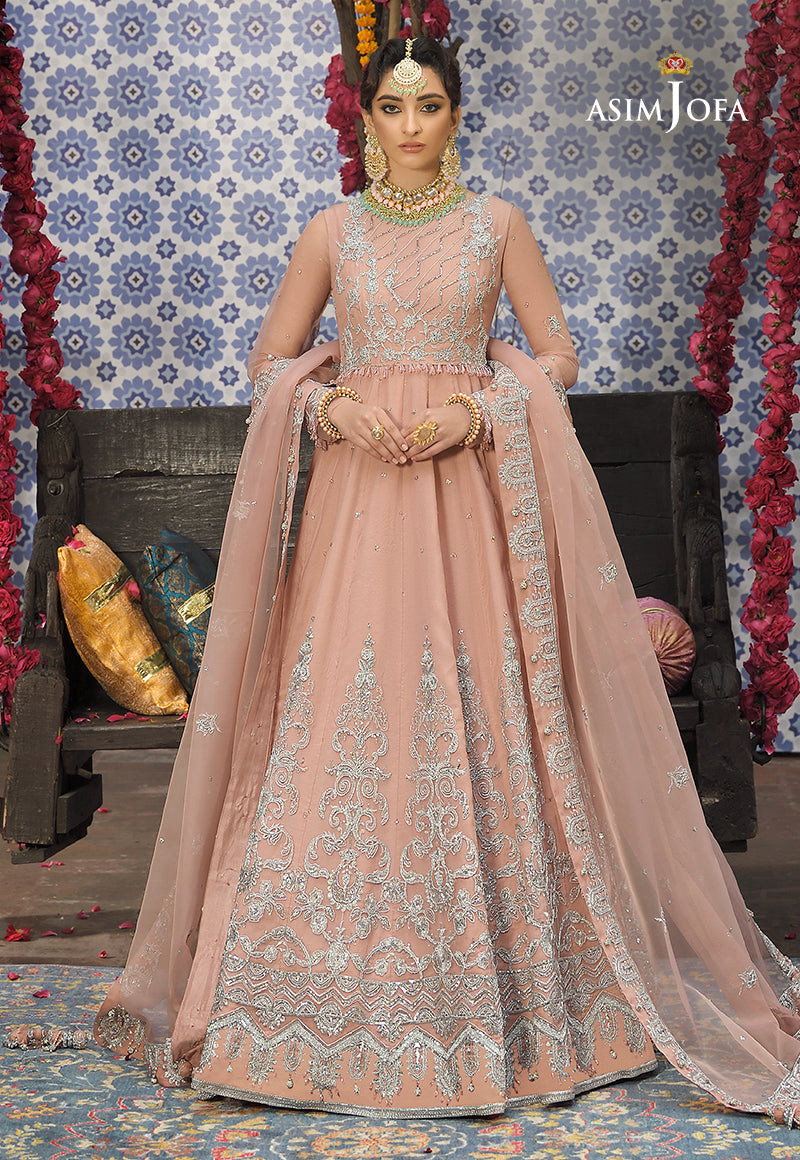 AJR-13 EMBROIDERED ORGANZA 3 PCS