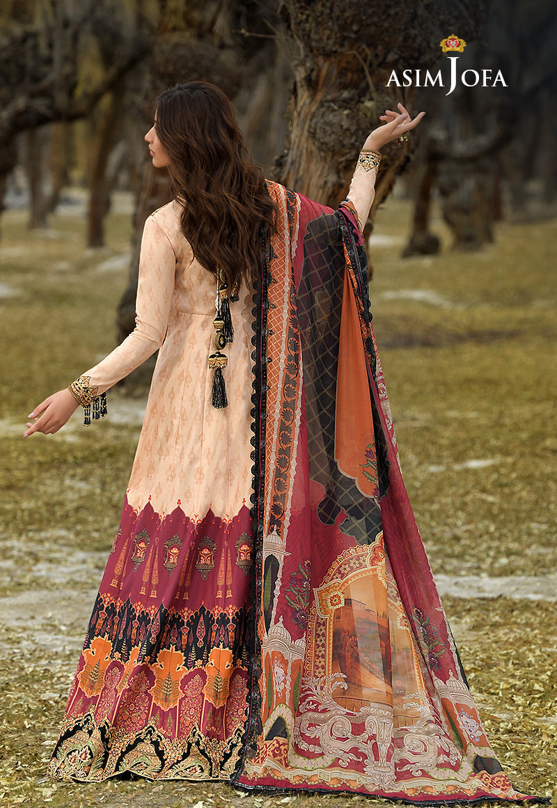 AJSL-20 EMBROIDERED LAWN 3 PCS