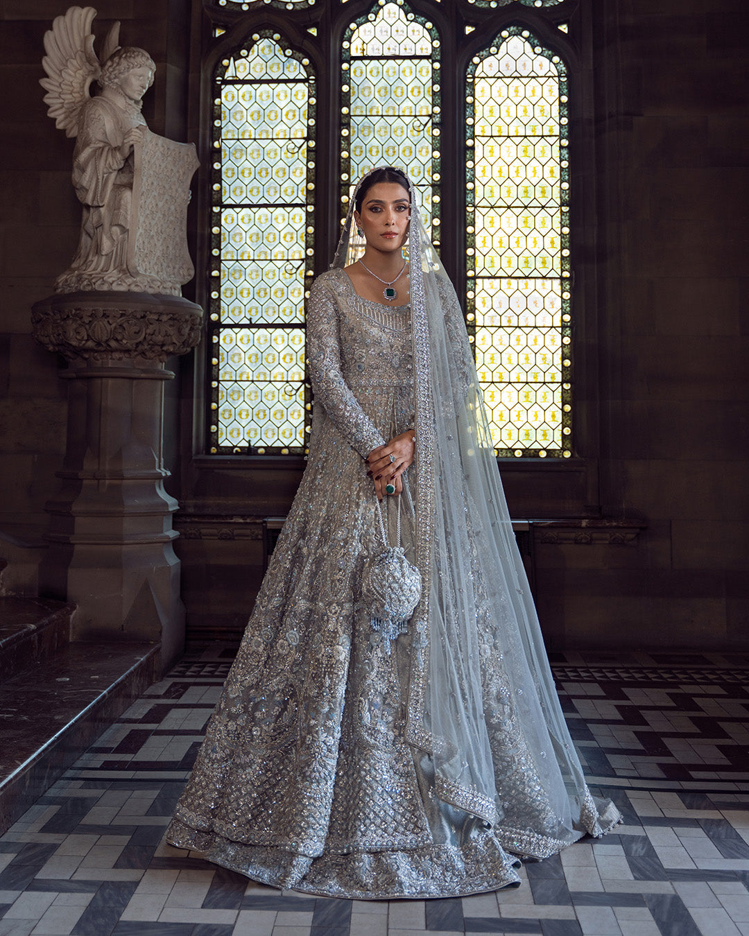Faiza Saqlain – Ayana Style (Ice Blue)