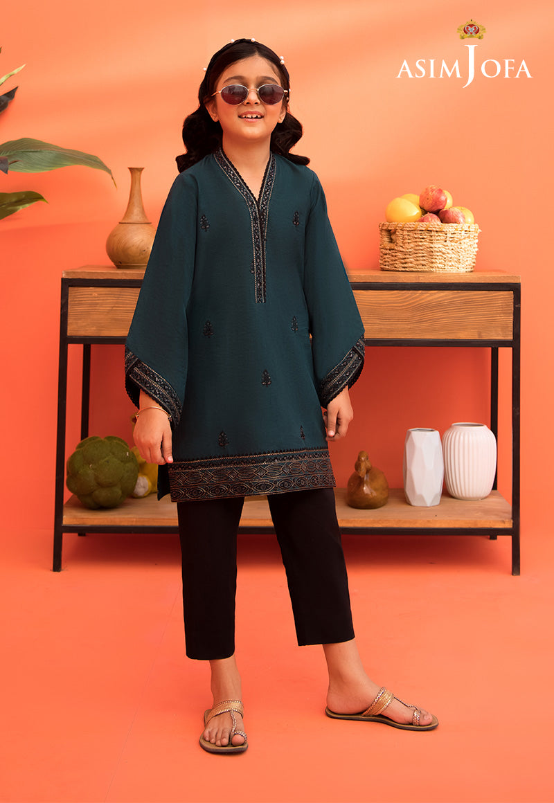AJKC-05 EMBROIDERED CAMBRIC 2 PCS