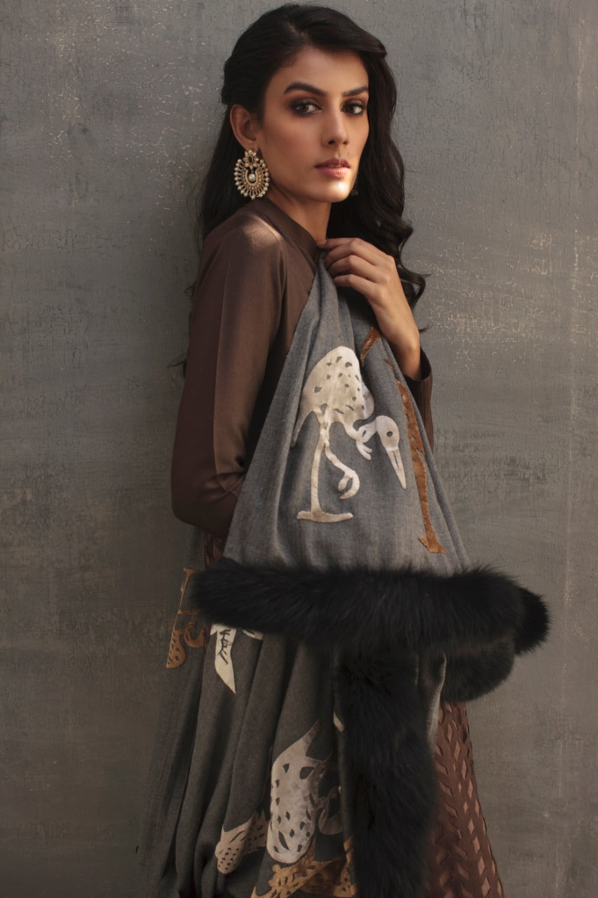 Grey Shawl