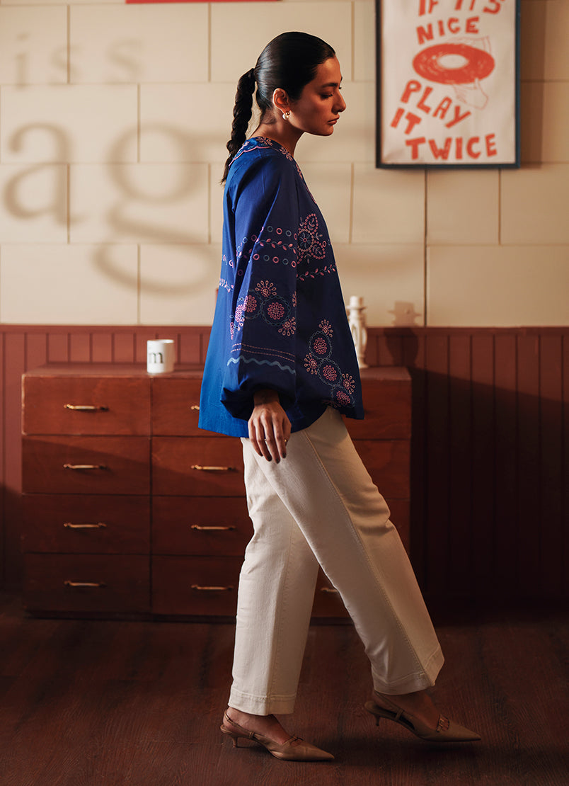 Embroidered Top