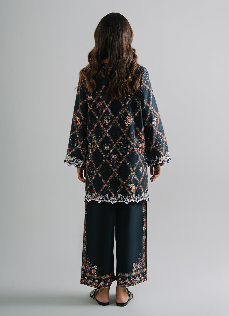 Printed Embroidered CO-ORD Set13499201201020