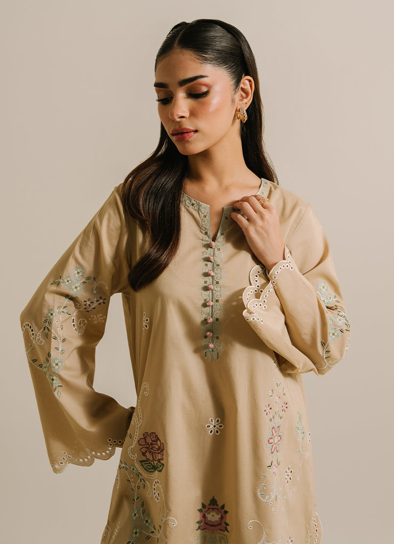 Embroidered CO-ORD Set - 14472401704020