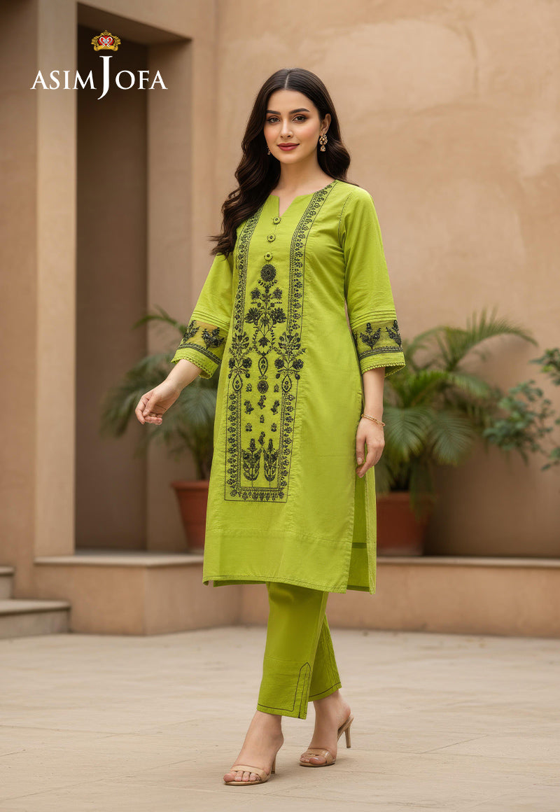 AJPB-137 EMBROIDERED CAMBRIC STITCHED 2 PCS
