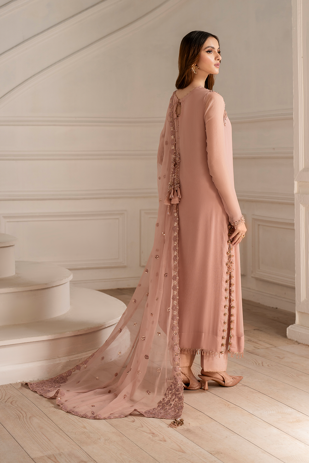 UE-479 Embroidered Chiffon