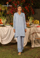 AJPB-172 EMBROIDERED RAW SILK STITCHED 2PC