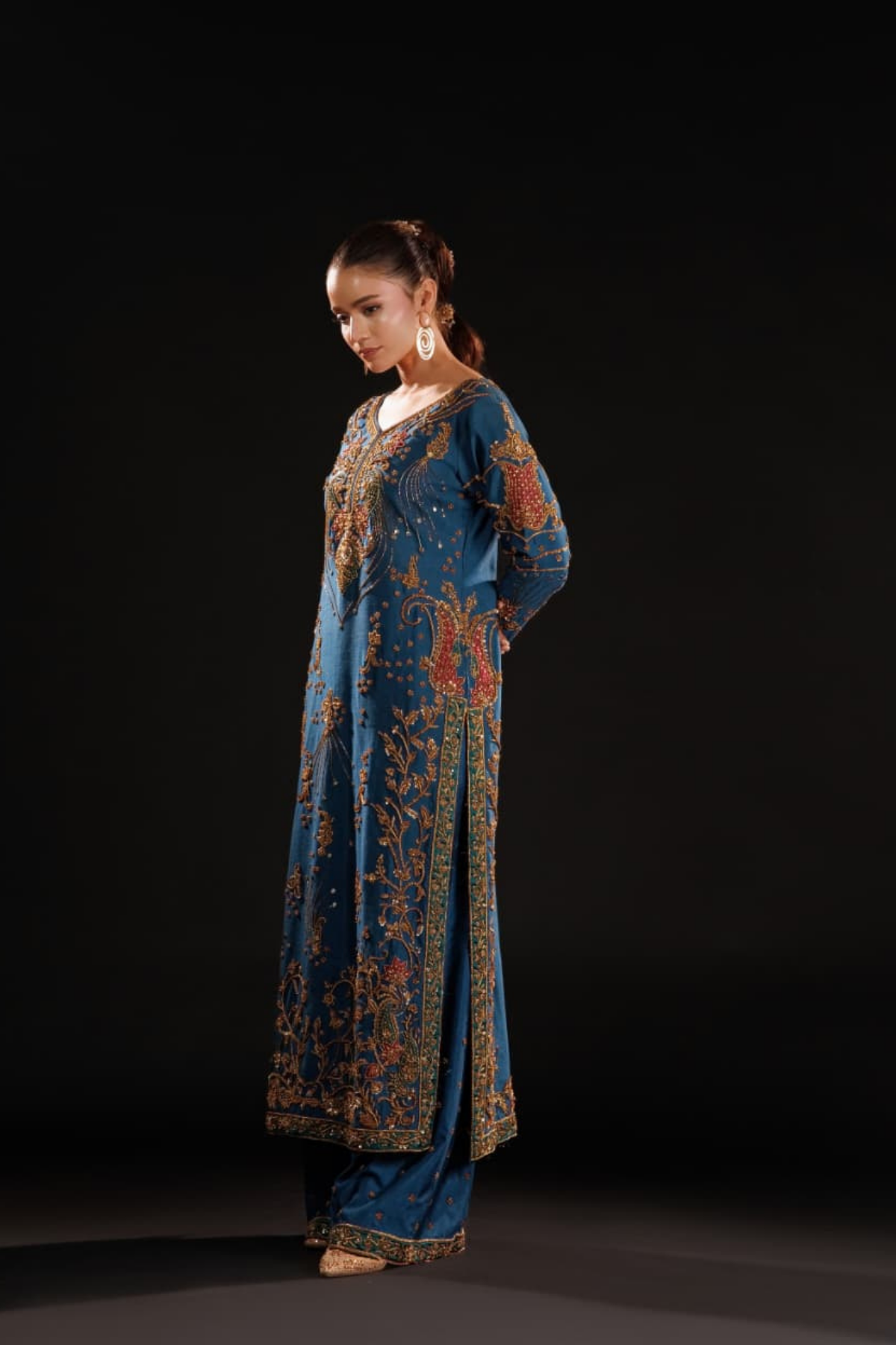 Usama Silk – Azure Dynasty Style