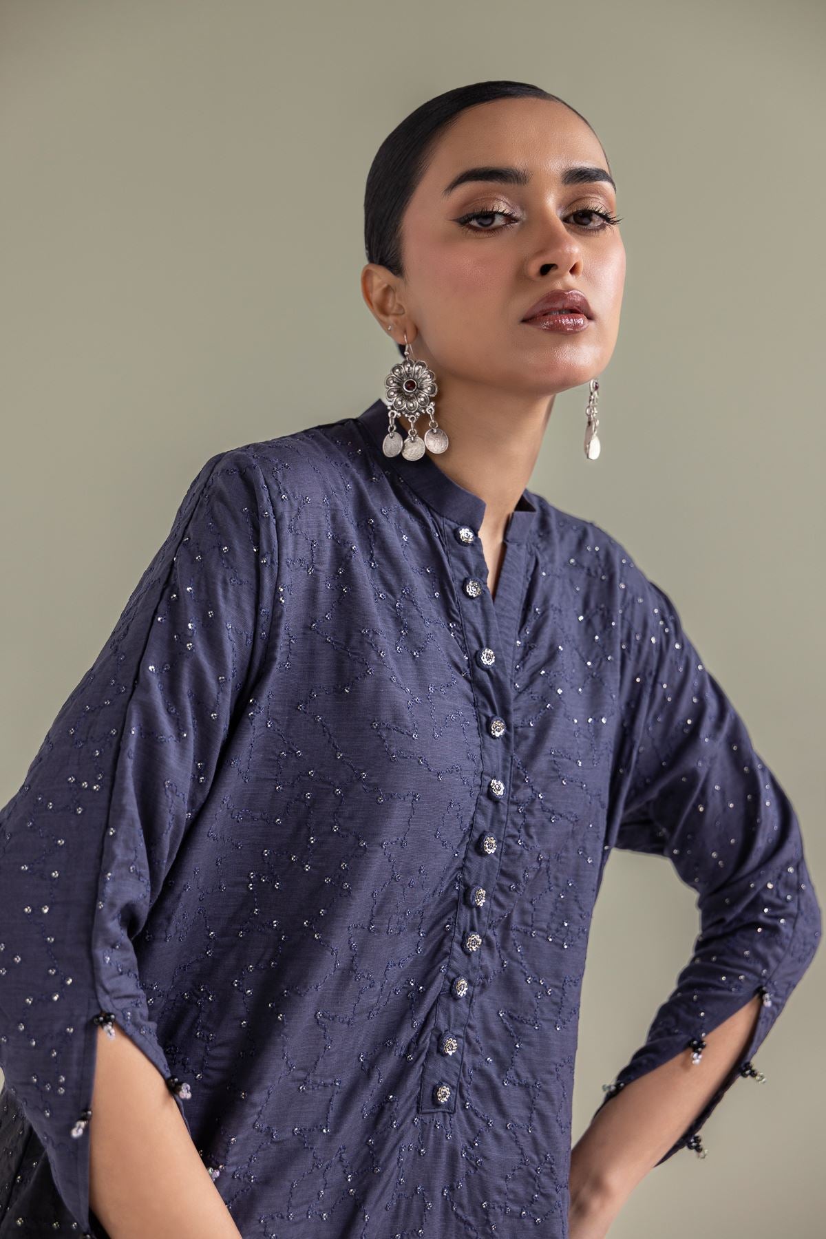 V-Neck Floral Co-ords
