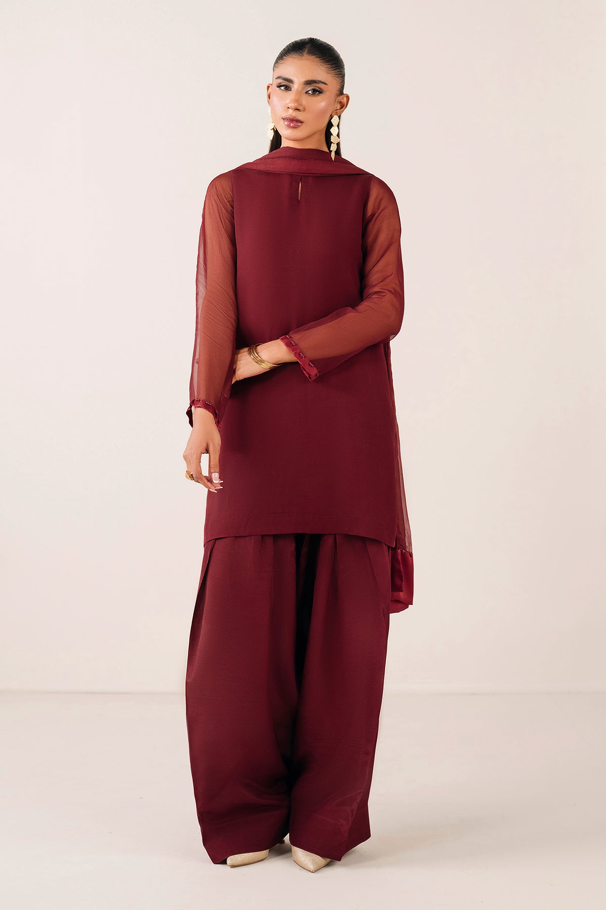 PLAIN CHIFFON DUPATTA 63