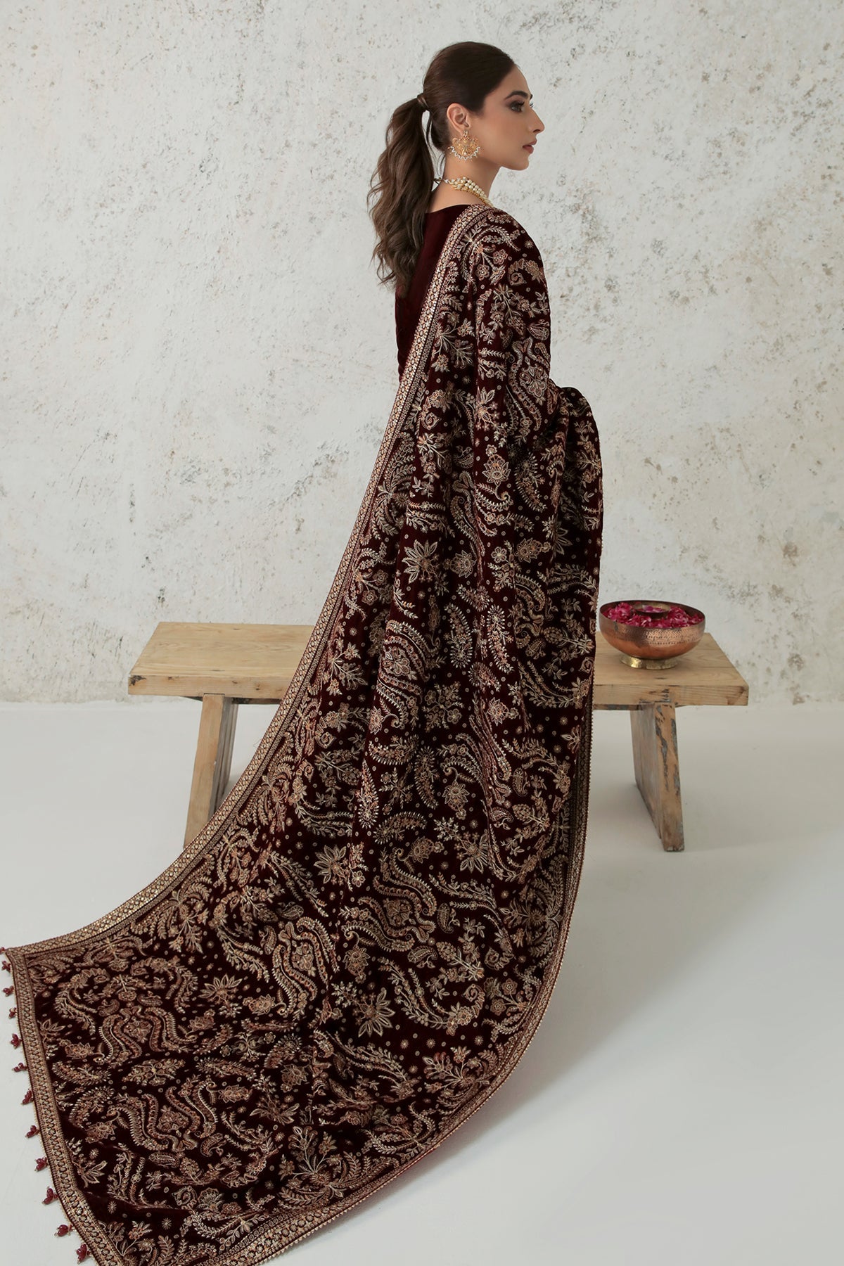 SOLID VELVET SUIT PR-704