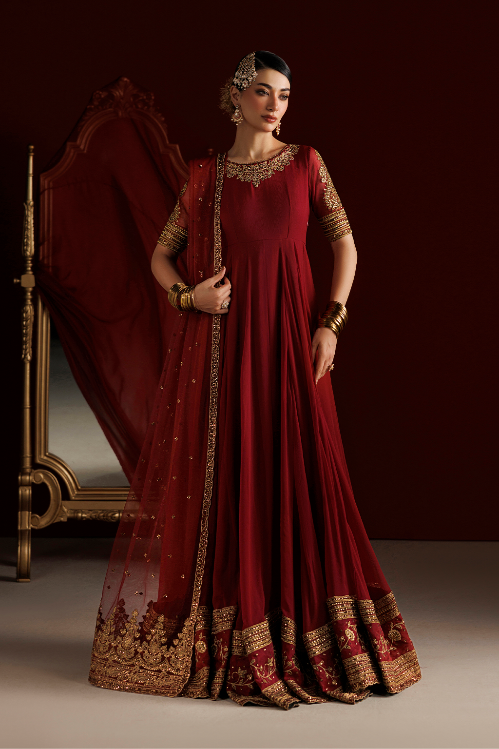 CC-111 Embroidered Chiffon