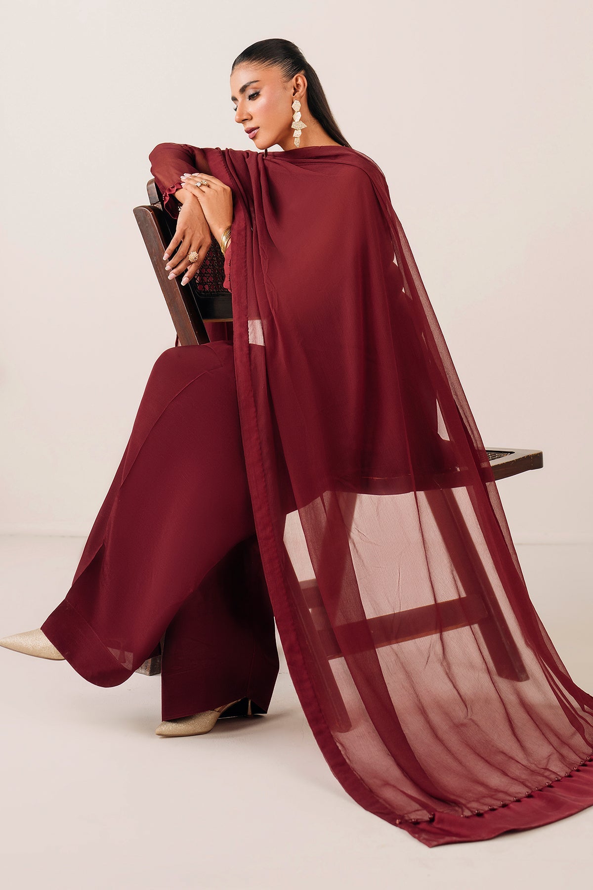 PLAIN CHIFFON DUPATTA 63