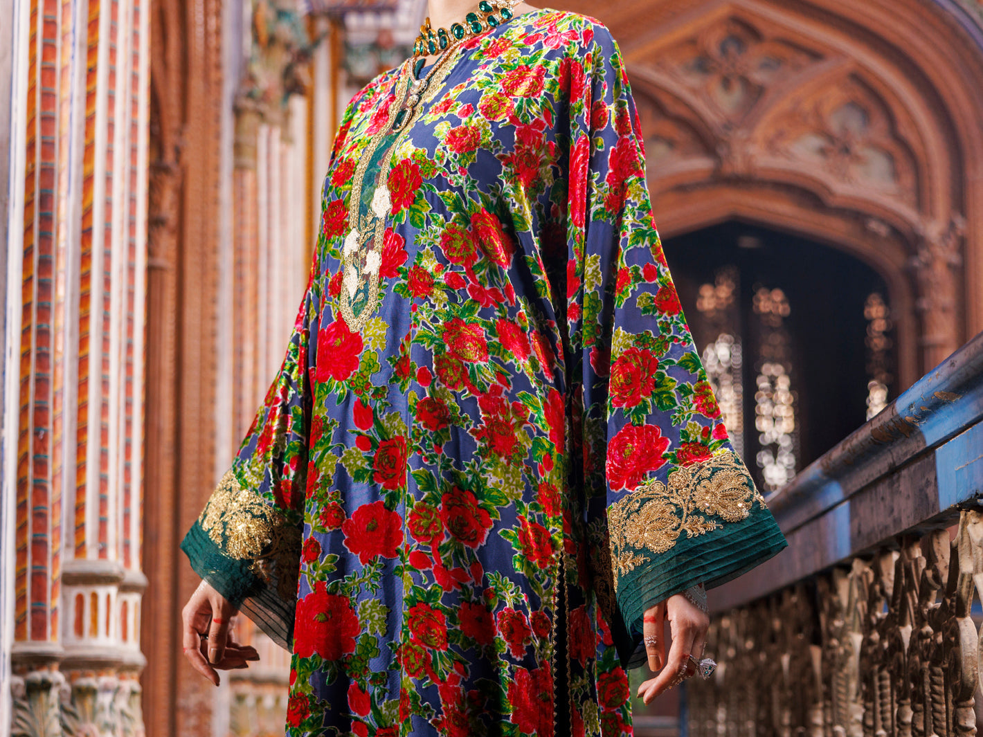 Green Palachi Formal 2Pc Stitched - AL-LS-LKS-535